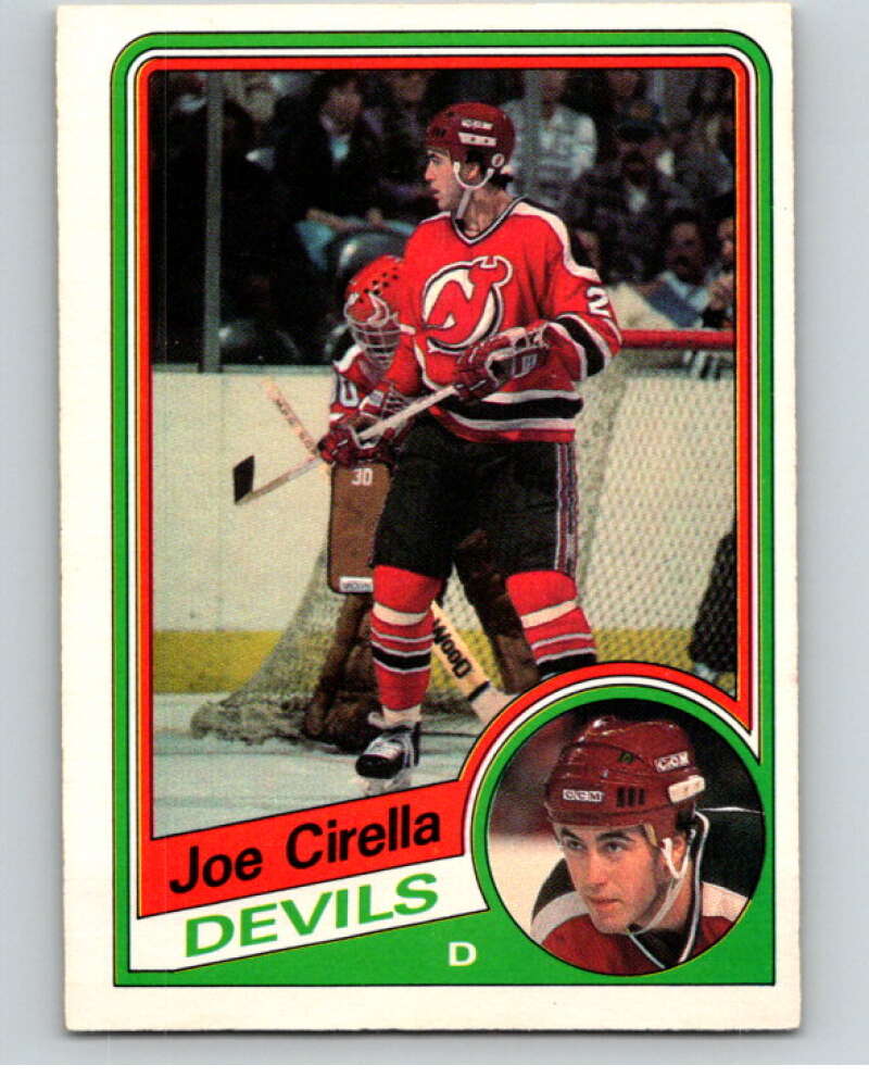 1984-85 O-Pee-Chee #110 Joe Cirella New Jersey Devils V64039 Image 1