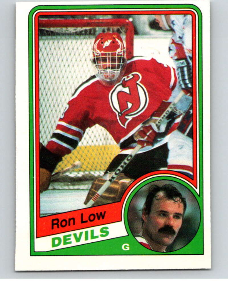 1984-85 O-Pee-Chee #115 Ron Low New Jersey Devils V64058 Image 1