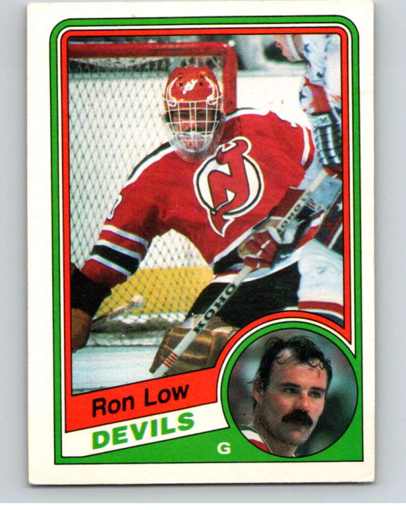 1984-85 O-Pee-Chee #115 Ron Low New Jersey Devils V64059 Image 1