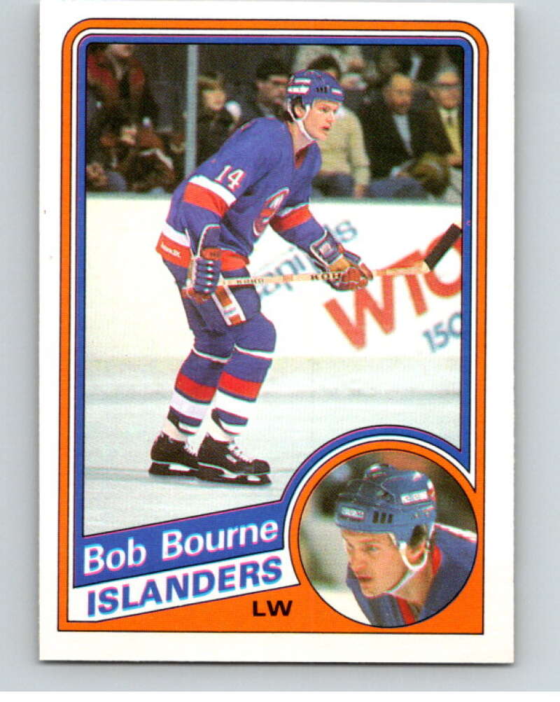 1984-85 O-Pee-Chee #123 Bob Bourne New York Islanders V64077 Image 1