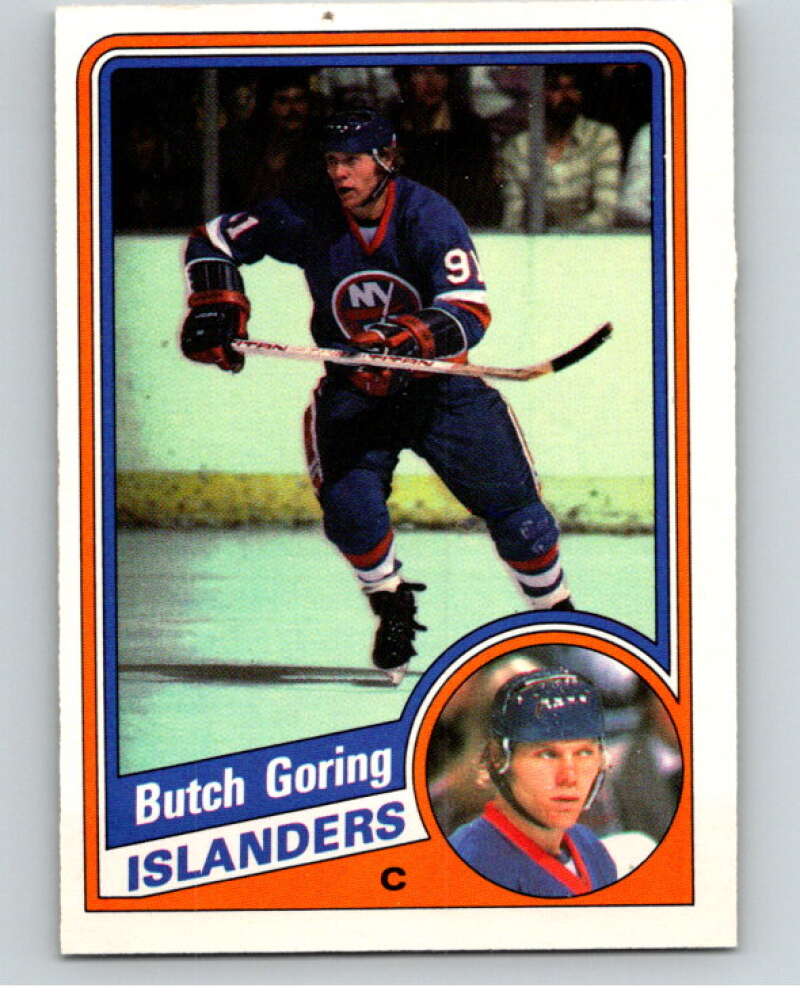 1984-85 O-Pee-Chee #127 Butch Goring New York Islanders V64091 Image 1