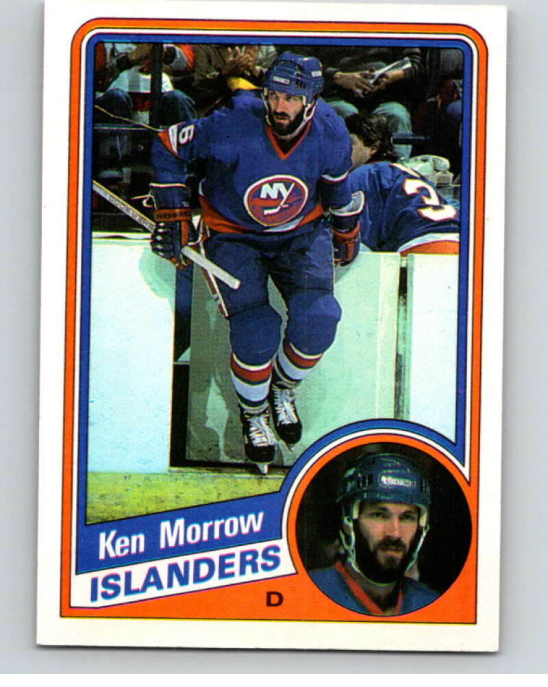 1984-85 O-Pee-Chee #131 Ken Morrow New York Islanders V64101 Image 1