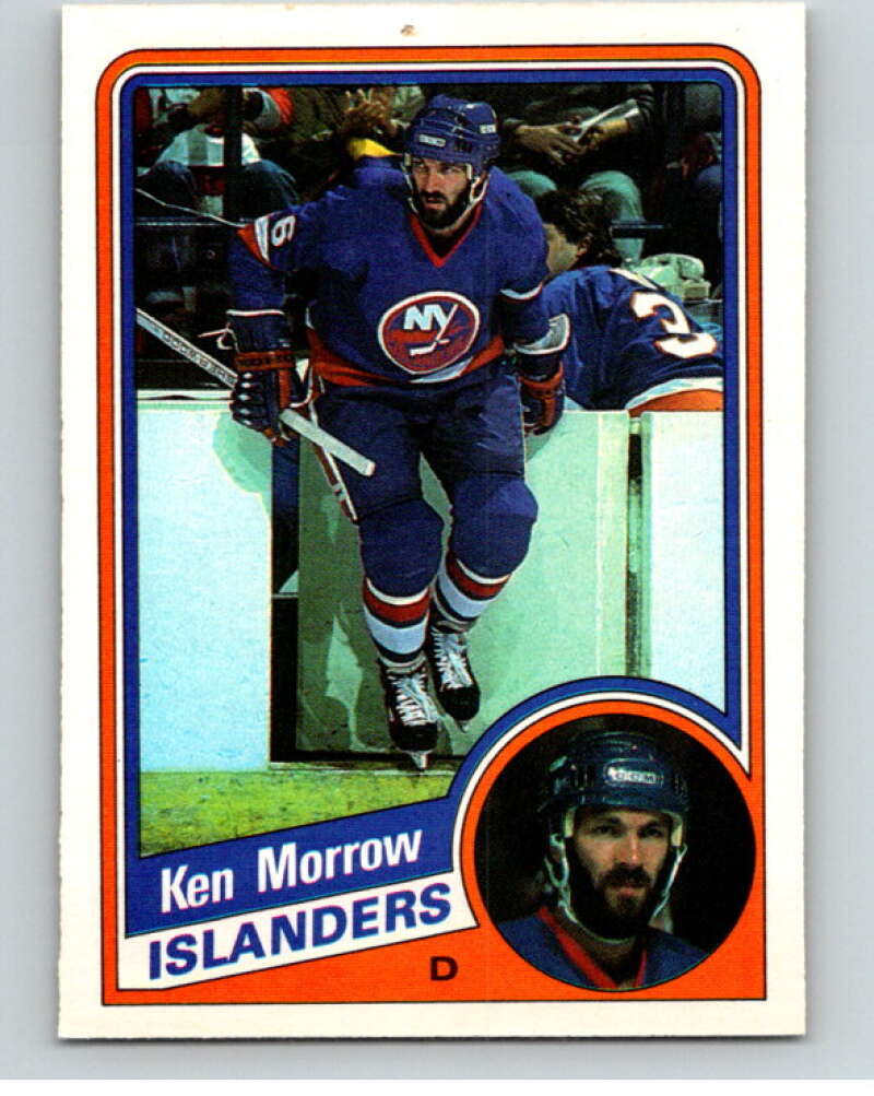 1984-85 O-Pee-Chee #131 Ken Morrow New York Islanders V64102 Image 1