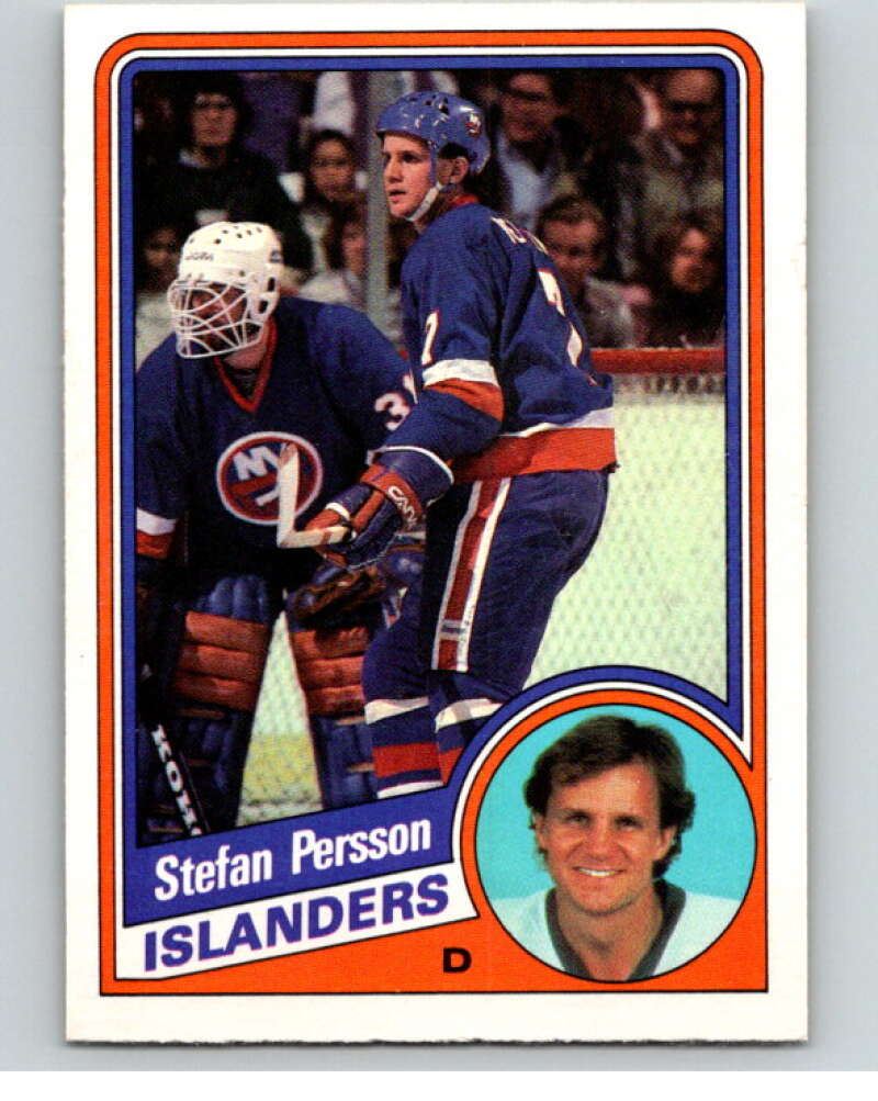 1984-85 O-Pee-Chee #133 Stefan Persson New York Islanders V64108 Image 1