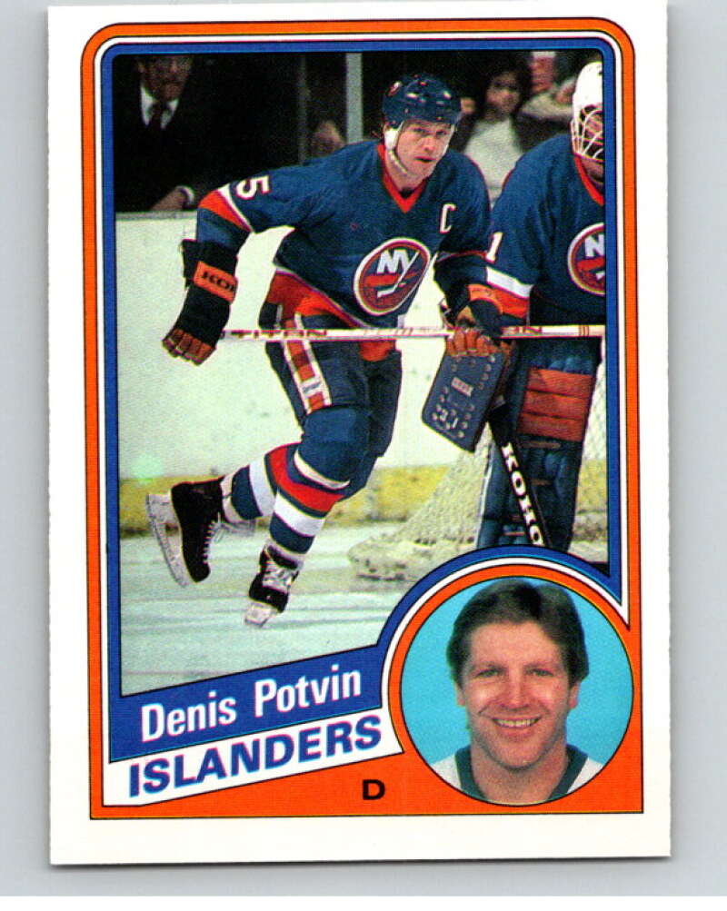 1984-85 O-Pee-Chee #134 Denis Potvin New York Islanders V64109 Image 1
