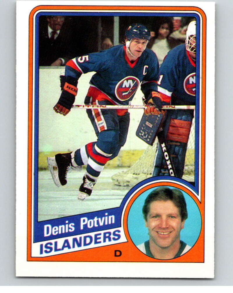 1984-85 O-Pee-Chee #134 Denis Potvin New York Islanders V64110 Image 1
