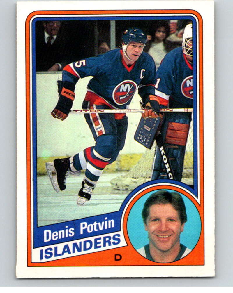 1984-85 O-Pee-Chee #134 Denis Potvin New York Islanders V64111 Image 1