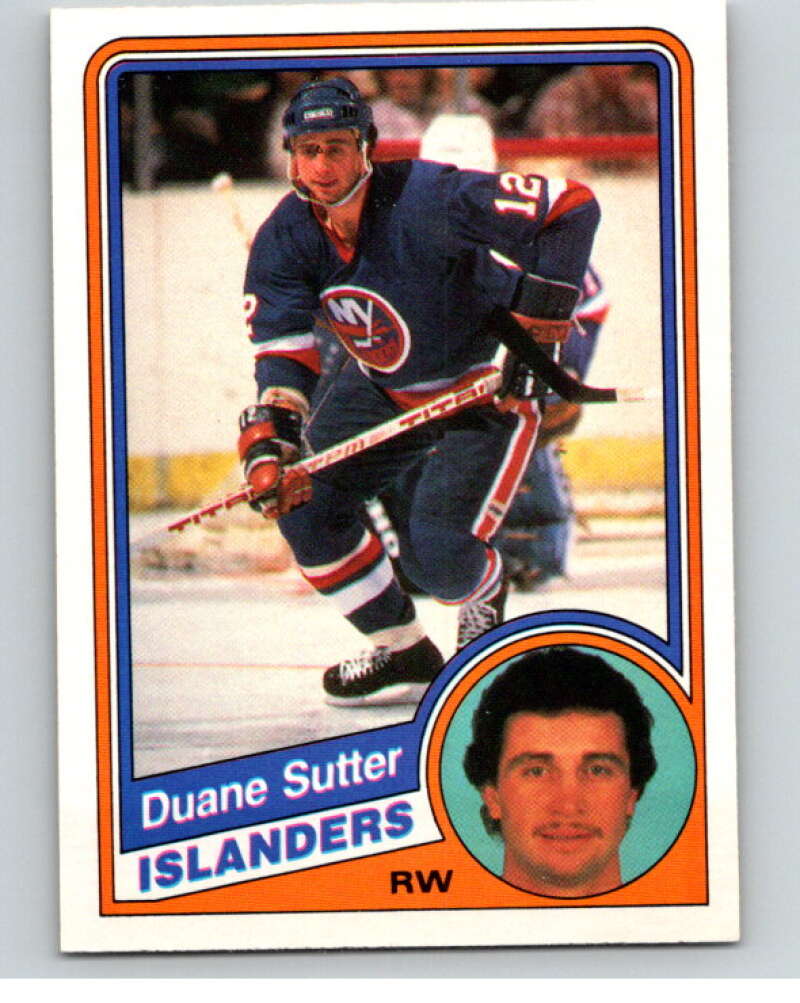 1984-85 O-Pee-Chee #137 Duane Sutter New York Islanders V64119 Image 1