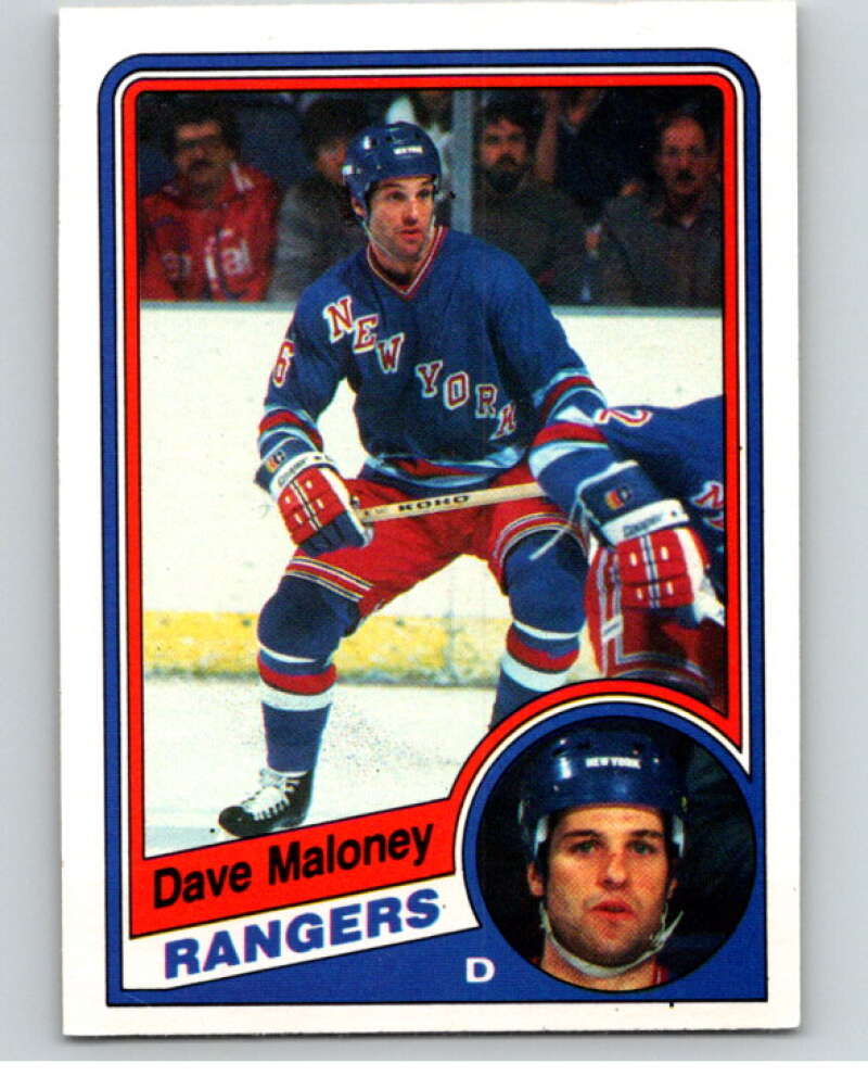 1984-85 O-Pee-Chee #146 Dave Maloney New York Rangers V64144 Image 1