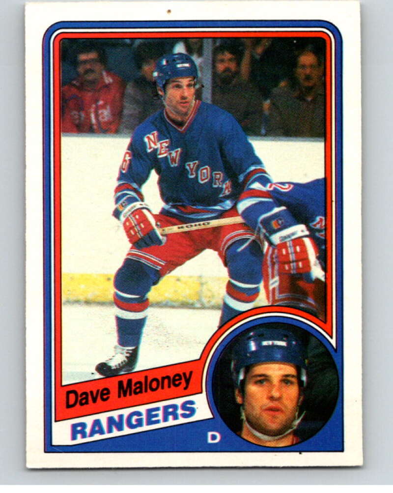 1984-85 O-Pee-Chee #146 Dave Maloney New York Rangers V64145 Image 1