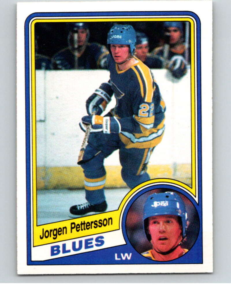 1984-85 O-Pee-Chee #189 Jorgen Pettersson St. Louis Blues V64246 Image 1