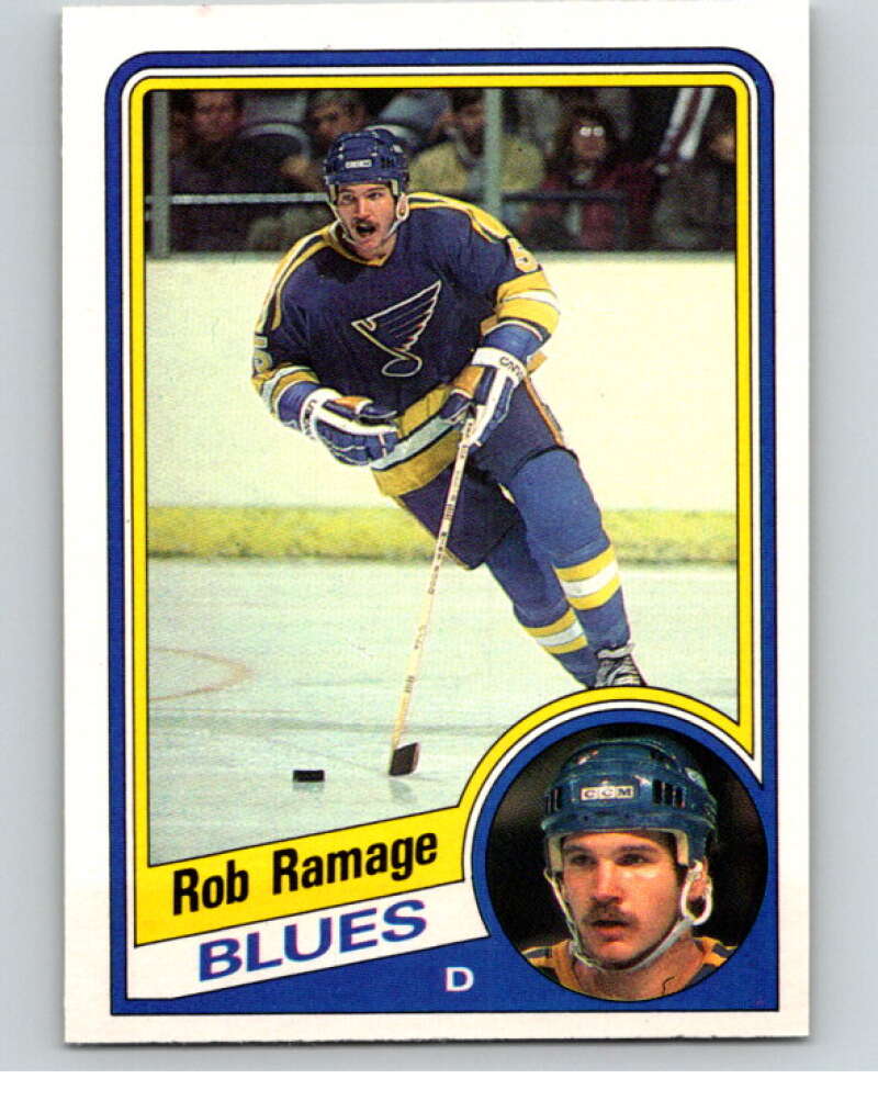 1984-85 O-Pee-Chee #190 Rob Ramage St. Louis Blues V64248 Image 1