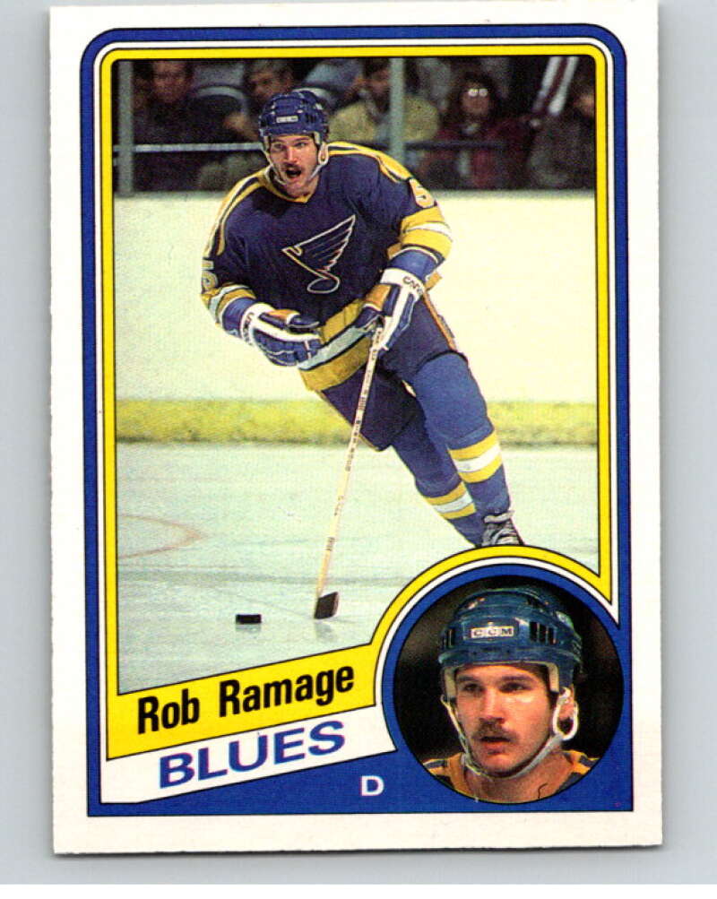 1984-85 O-Pee-Chee #190 Rob Ramage St. Louis Blues V64250 Image 1