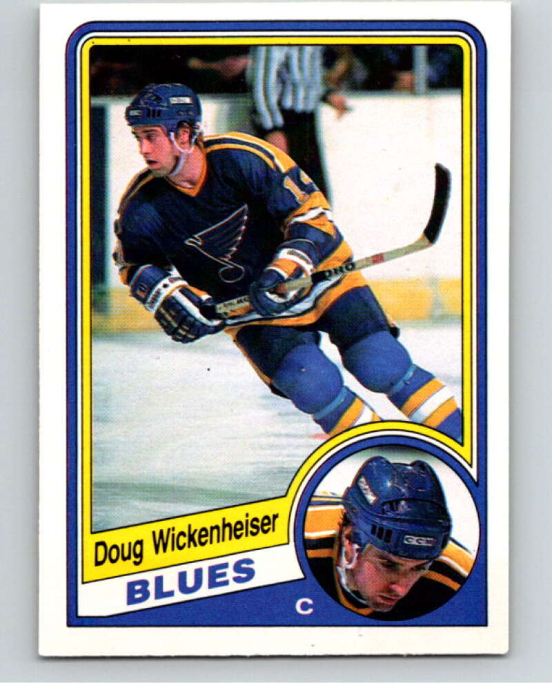 1984-85 O-Pee-Chee #193 Doug Wickenheiser St. Louis Blues V64257 Image 1