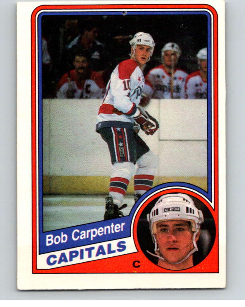 1984-85 O-Pee-Chee #194 Bob Carpenter Washington Capitals V64259 Image 1