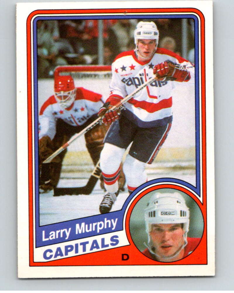 1984-85 O-Pee-Chee #204 Larry Murphy Washington Capitals V64282 Image 1