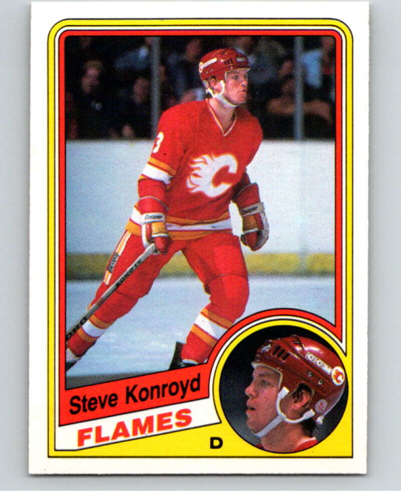 1984-85 O-Pee-Chee #226 Steve Konroyd Calgary Flames V64336 Image 1