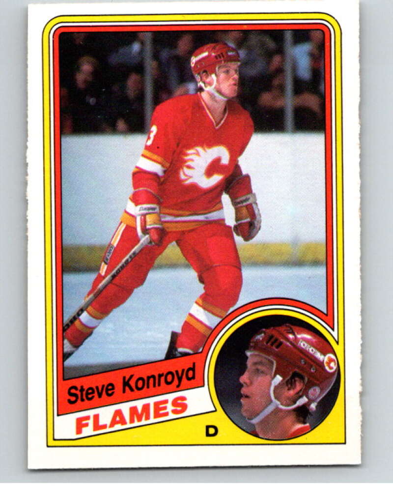1984-85 O-Pee-Chee #226 Steve Konroyd Calgary Flames V64338 Image 1