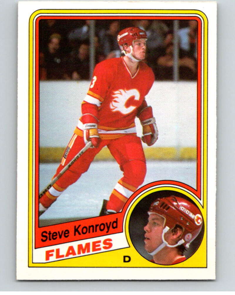 1984-85 O-Pee-Chee #226 Steve Konroyd Calgary Flames V64339 Image 1