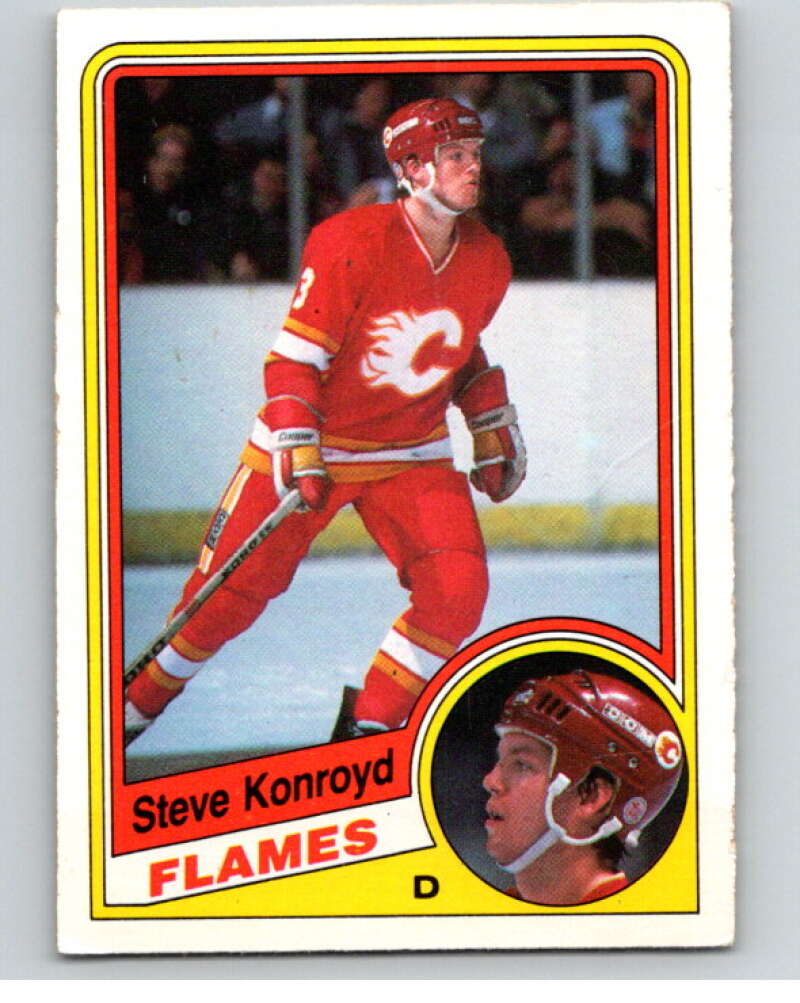 1984-85 O-Pee-Chee #226 Steve Konroyd Calgary Flames V64340 Image 1