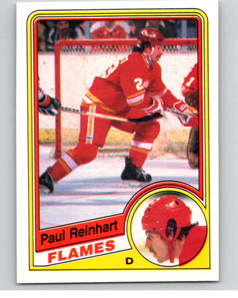 1984-85 O-Pee-Chee #235 Paul Reinhart Calgary Flames V64361 Image 1