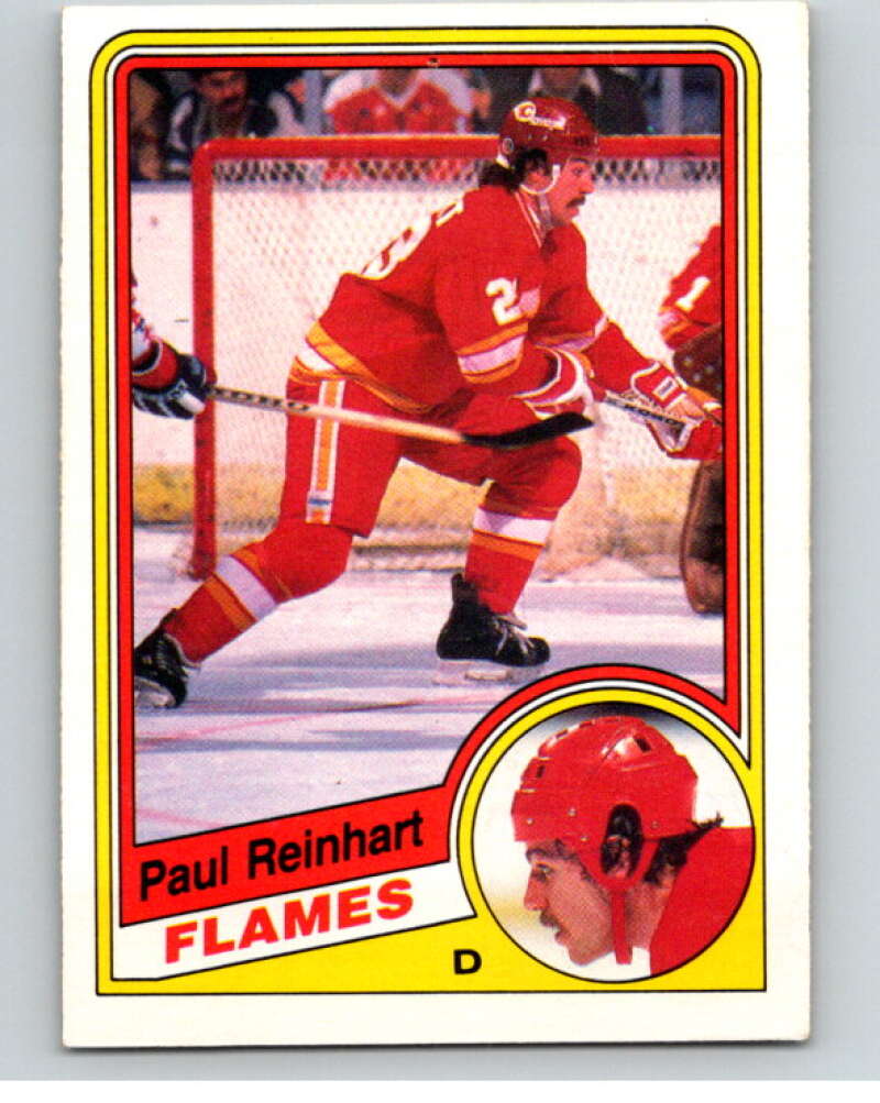 1984-85 O-Pee-Chee #235 Paul Reinhart Calgary Flames V64363 Image 1
