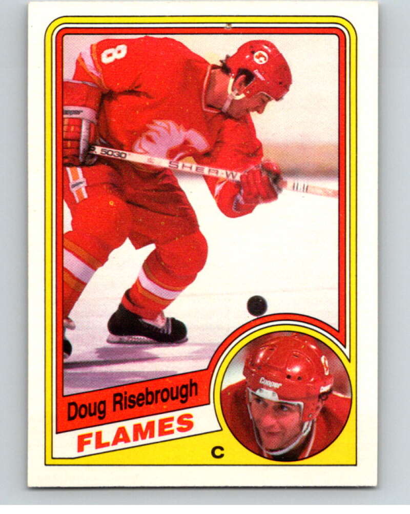 1984-85 O-Pee-Chee #236 Doug Risebrough Calgary Flames V64365 Image 1