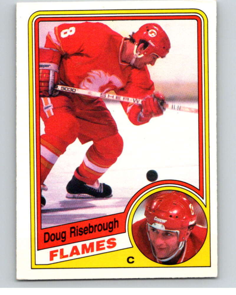1984-85 O-Pee-Chee #236 Doug Risebrough Calgary Flames V64367 Image 1