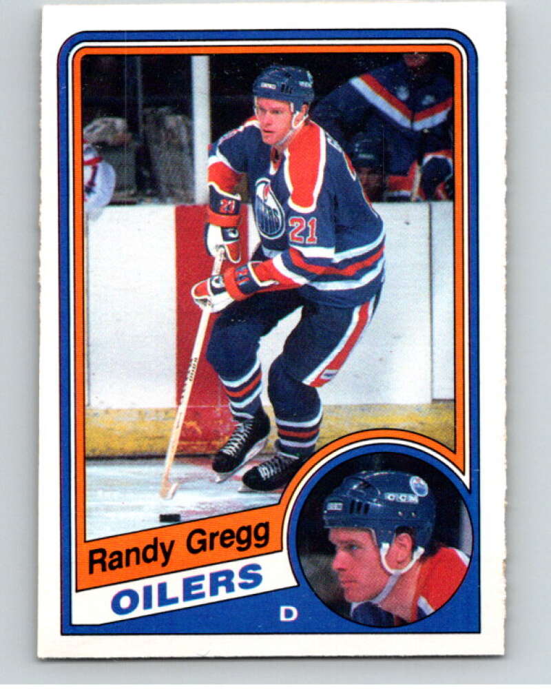1984-85 O-Pee-Chee #242 Randy Gregg Edmonton Oilers V64380 Image 1