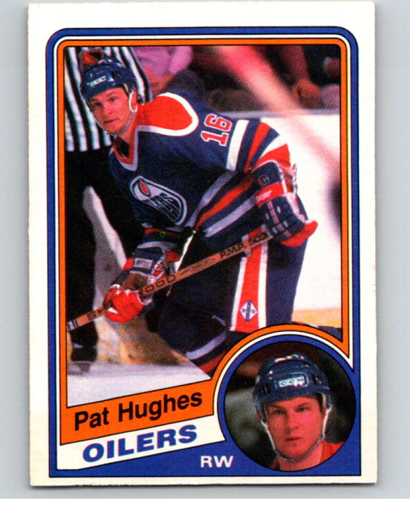 1984-85 O-Pee-Chee #245 Pat Hughes Edmonton Oilers V64388 Image 1