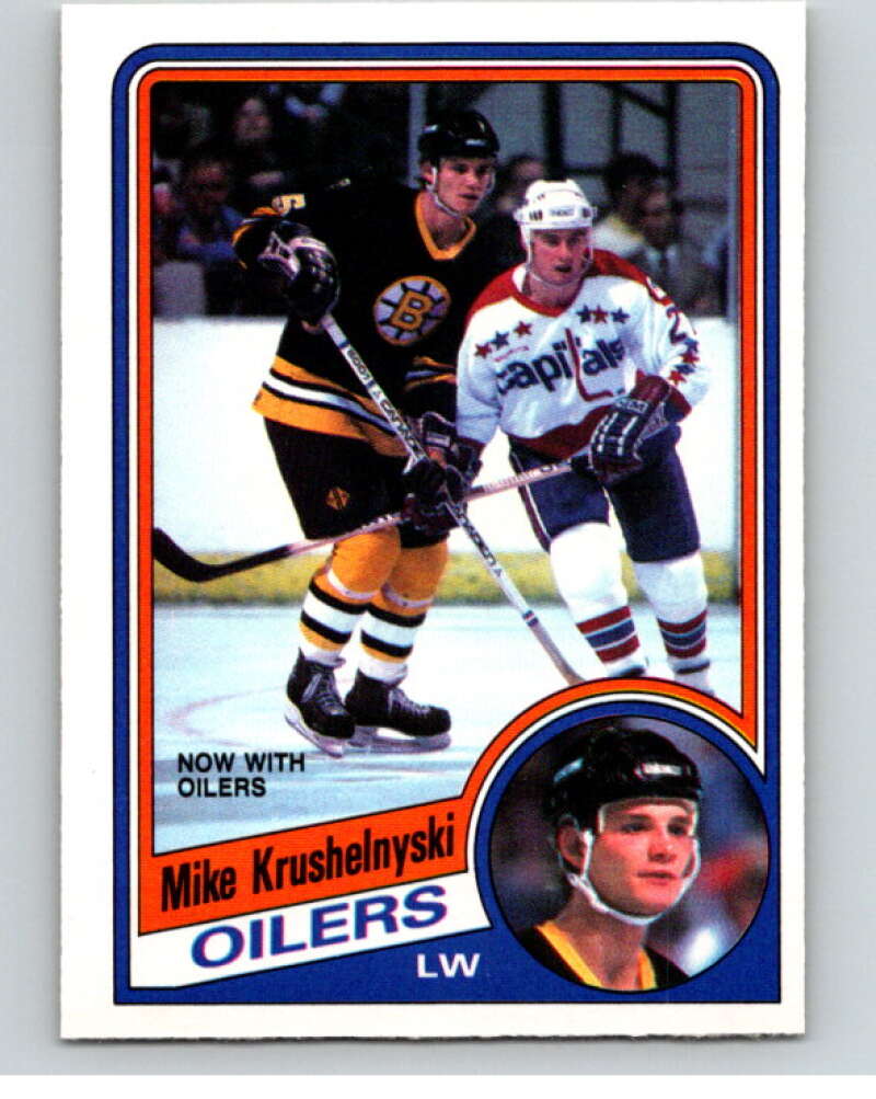 1984-85 O-Pee-Chee #248 Mike Krushelnyski Edmonton Oilers V64393 Image 1