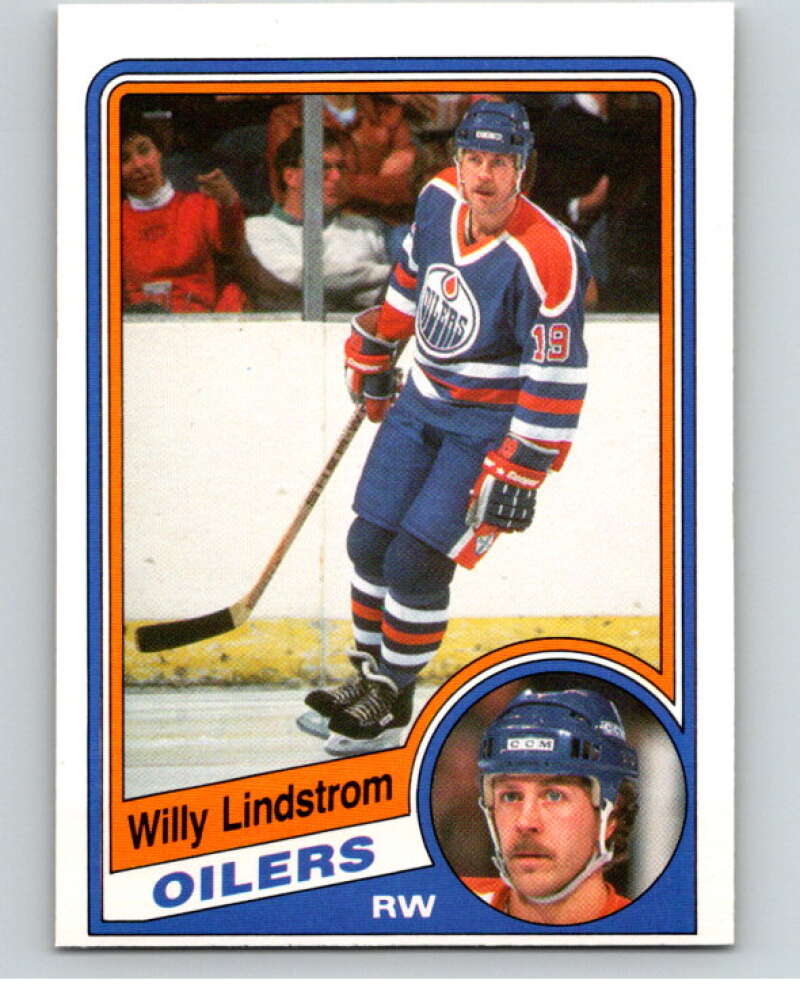 1984-85 O-Pee-Chee #250 Willy Lindstrom Edmonton Oilers V64397 Image 1