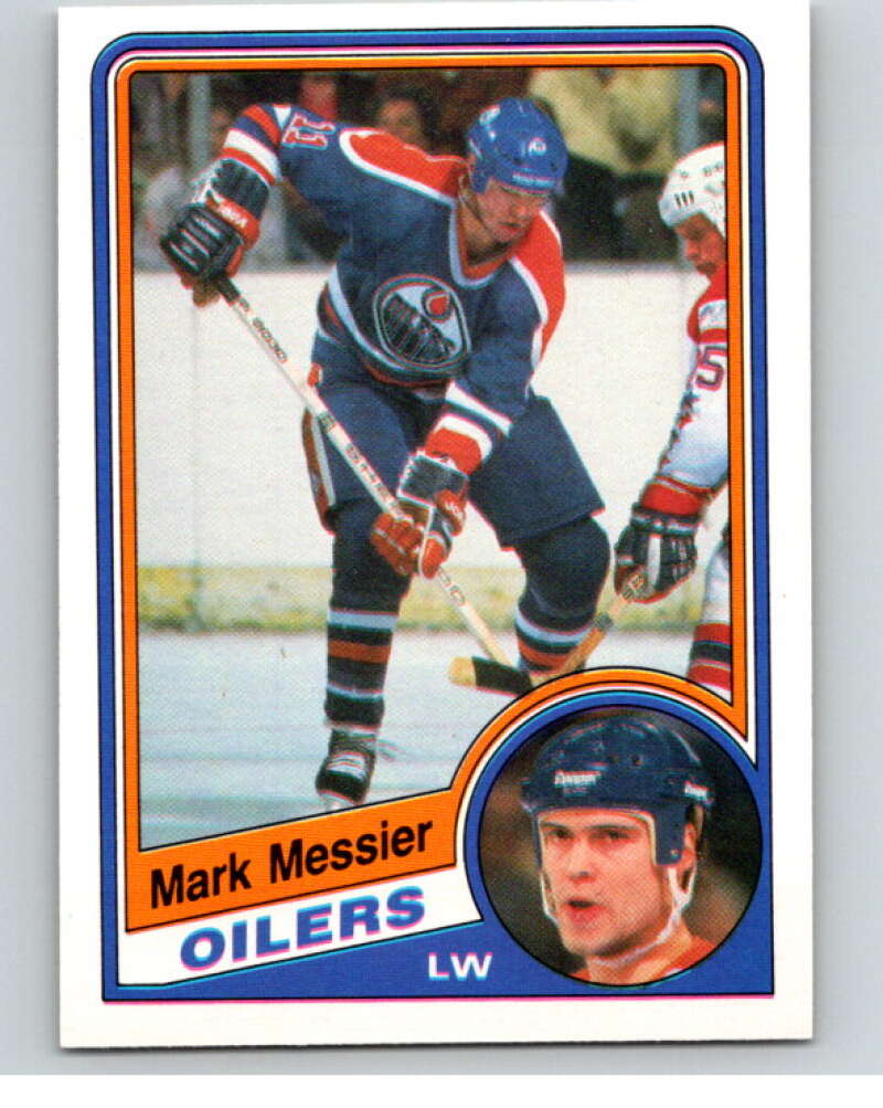 1984-85 O-Pee-Chee #254 Mark Messier Edmonton Oilers V64410 Image 1