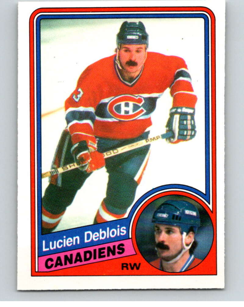 1984-85 O-Pee-Chee #260 Lucien DeBlois Montreal Canadiens V64422 Image 1