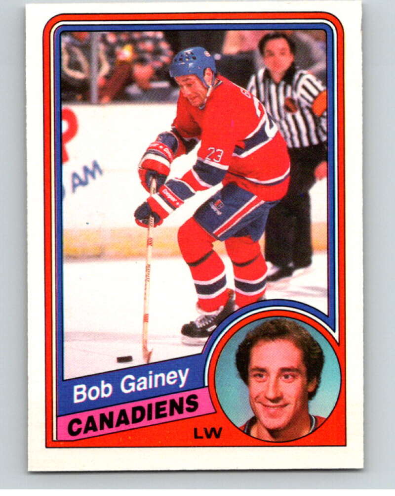 1984-85 O-Pee-Chee #261 Bob Gainey Montreal Canadiens V64424 Image 1