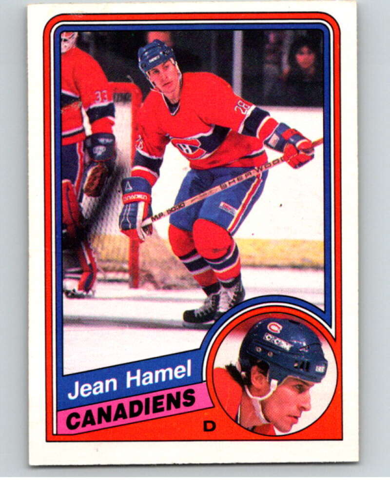 1984-85 O-Pee-Chee #263 Jean Hamel Montreal Canadiens V64432 Image 1