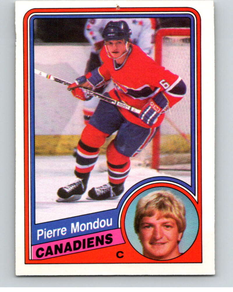 1984-85 O-Pee-Chee #266 Pierre Mondou Montreal Canadiens V64439 Image 1