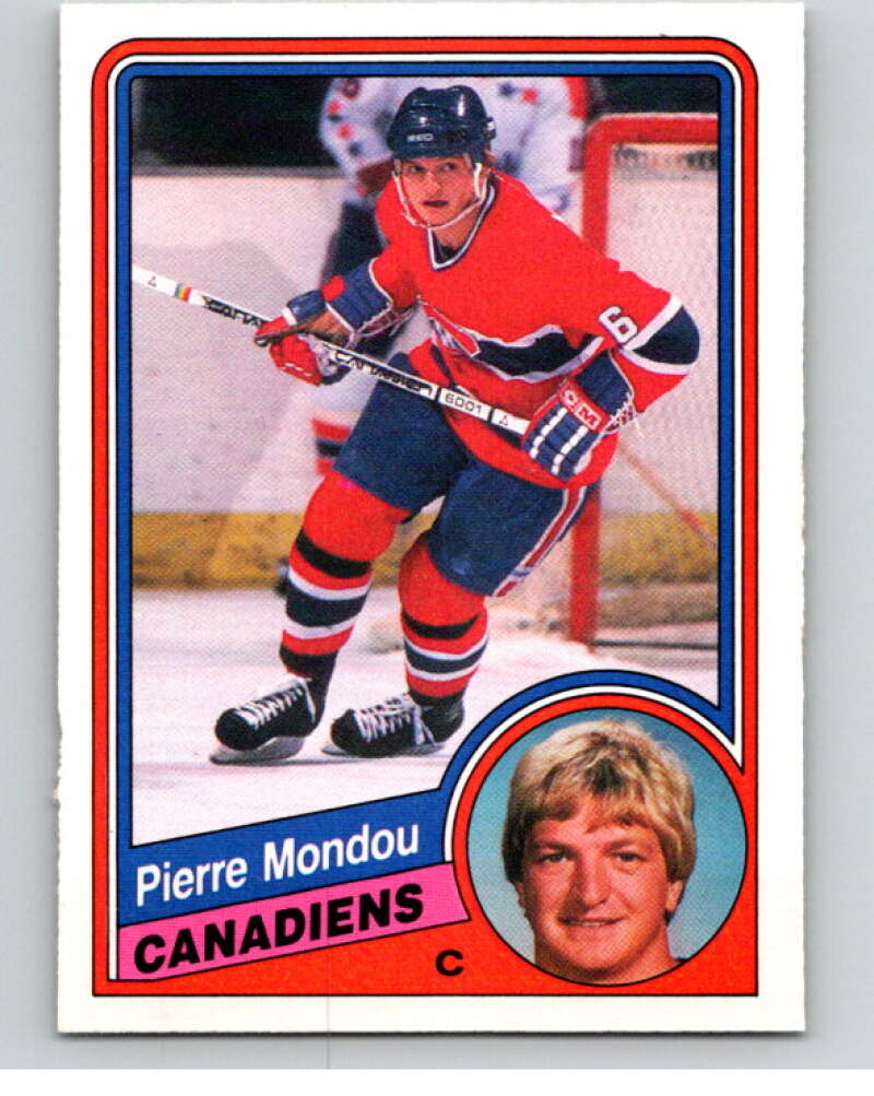 1984-85 O-Pee-Chee #266 Pierre Mondou Montreal Canadiens V64441 Image 1