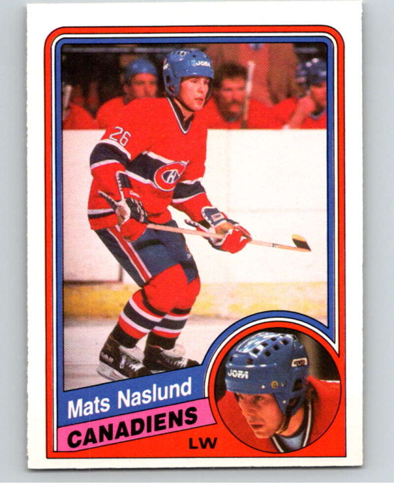 1984-85 O-Pee-Chee #267 Mats Naslund Montreal Canadiens V64443 Image 1