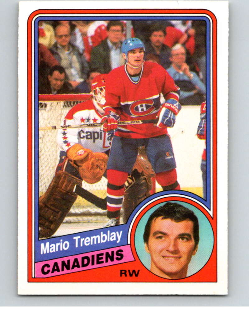 1984-85 O-Pee-Chee #274 Mario Tremblay Montreal Canadiens V64462 Image 1