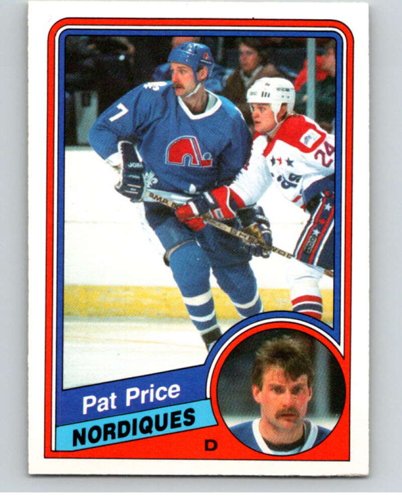 1984-85 O-Pee-Chee #286 Pat Price Quebec Nordiques V64495 Image 1