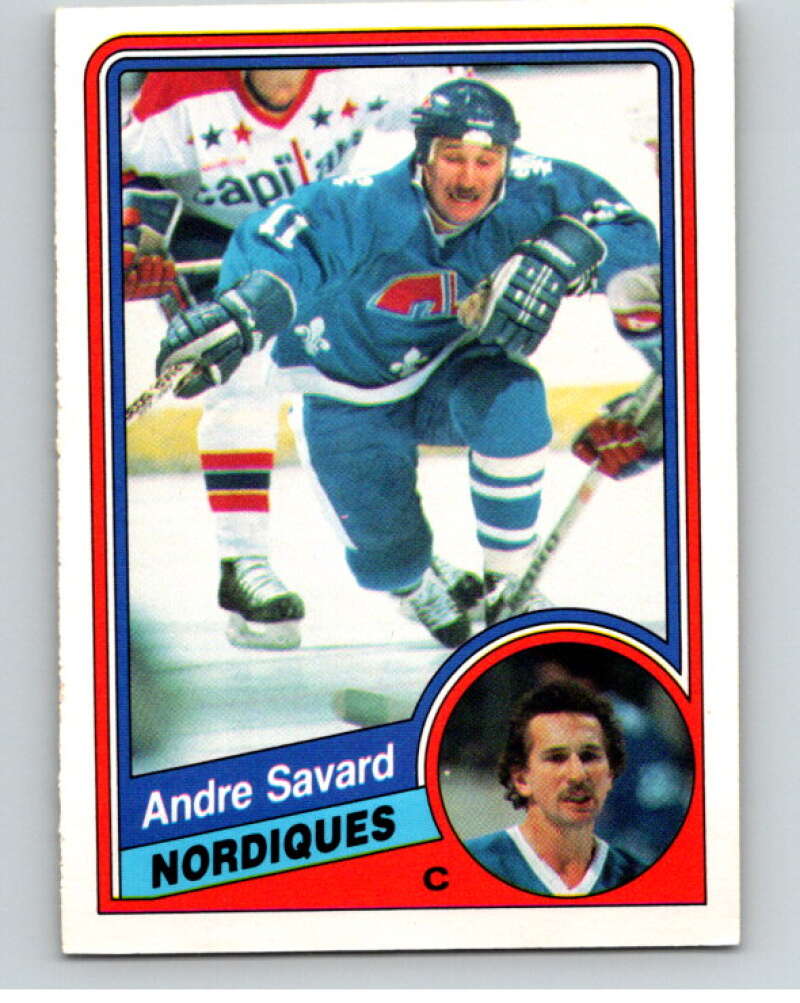 1984-85 O-Pee-Chee #288 Andre Savard Quebec Nordiques V64500 Image 1