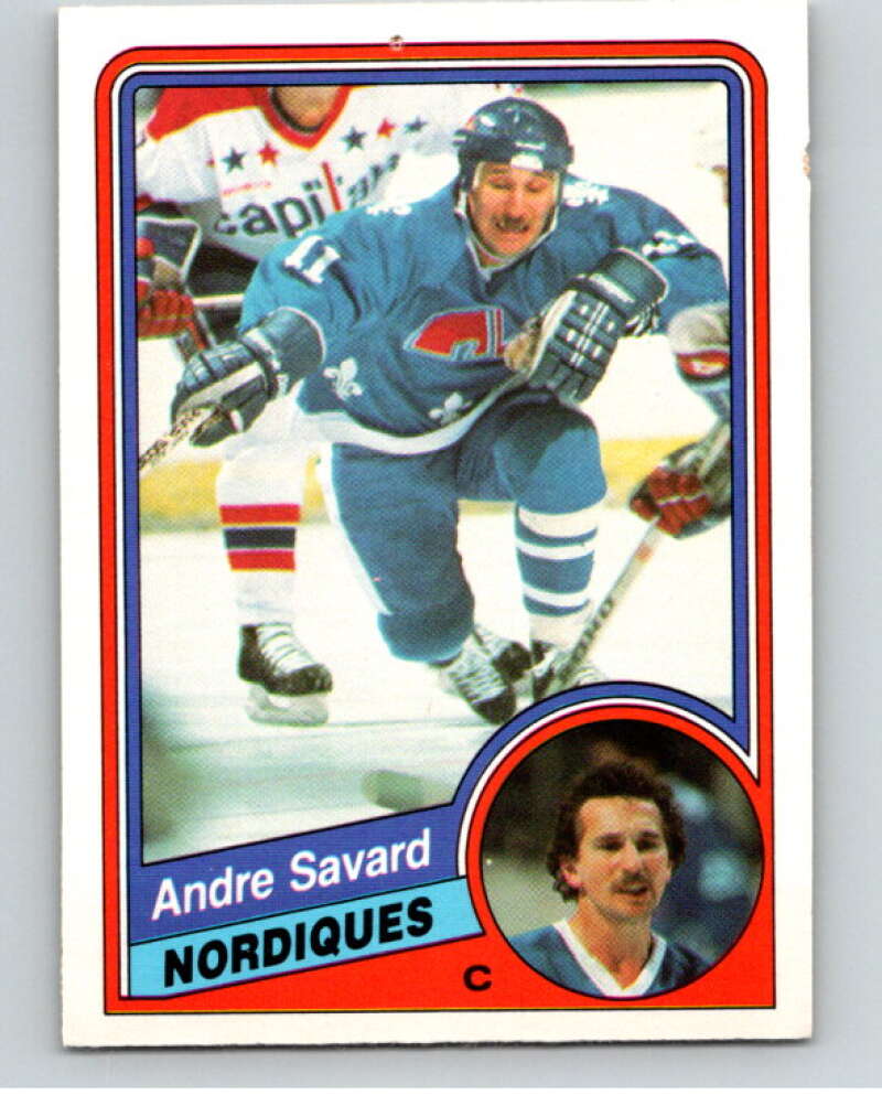 1984-85 O-Pee-Chee #288 Andre Savard Quebec Nordiques V64501 Image 1