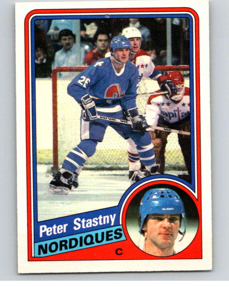 1984-85 O-Pee-Chee #293 Peter Stastny Quebec Nordiques V64514 Image 1