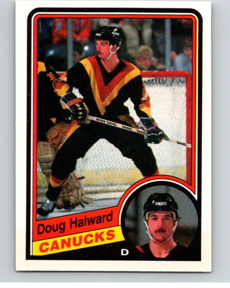 1984-85 O-Pee-Chee #320 Doug Halward Vancouver Canucks V64600 Image 1