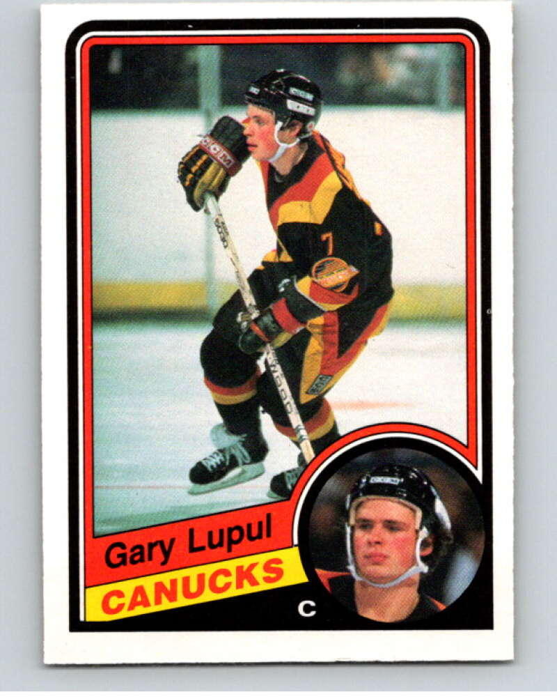 1984-85 O-Pee-Chee #323 Gary Lupul Vancouver Canucks V64611 Image 1