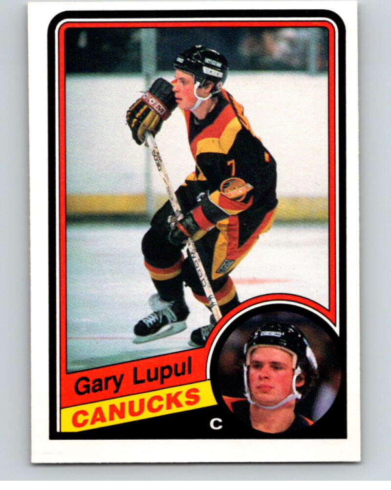 1984-85 O-Pee-Chee #323 Gary Lupul Vancouver Canucks V64613 Image 1