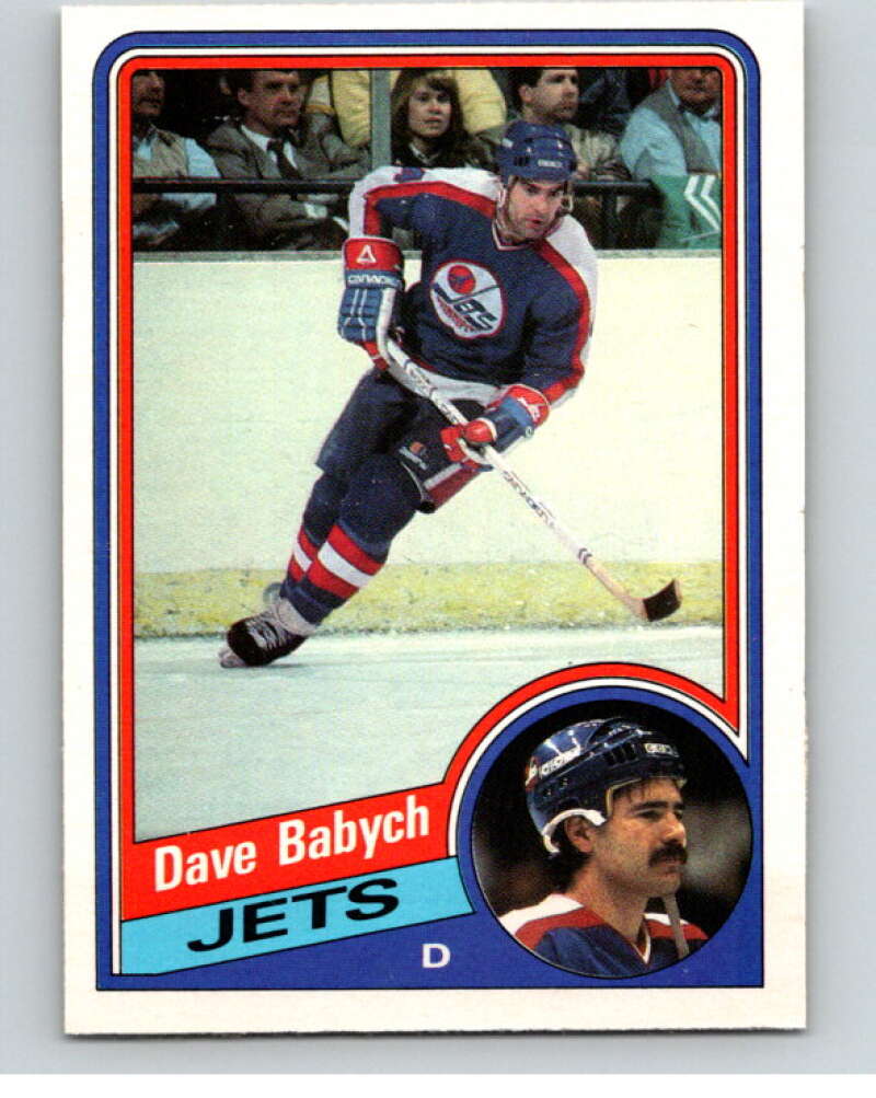 1984-85 O-Pee-Chee #334 Dave Babych Winnipeg Jets V64636 Image 1