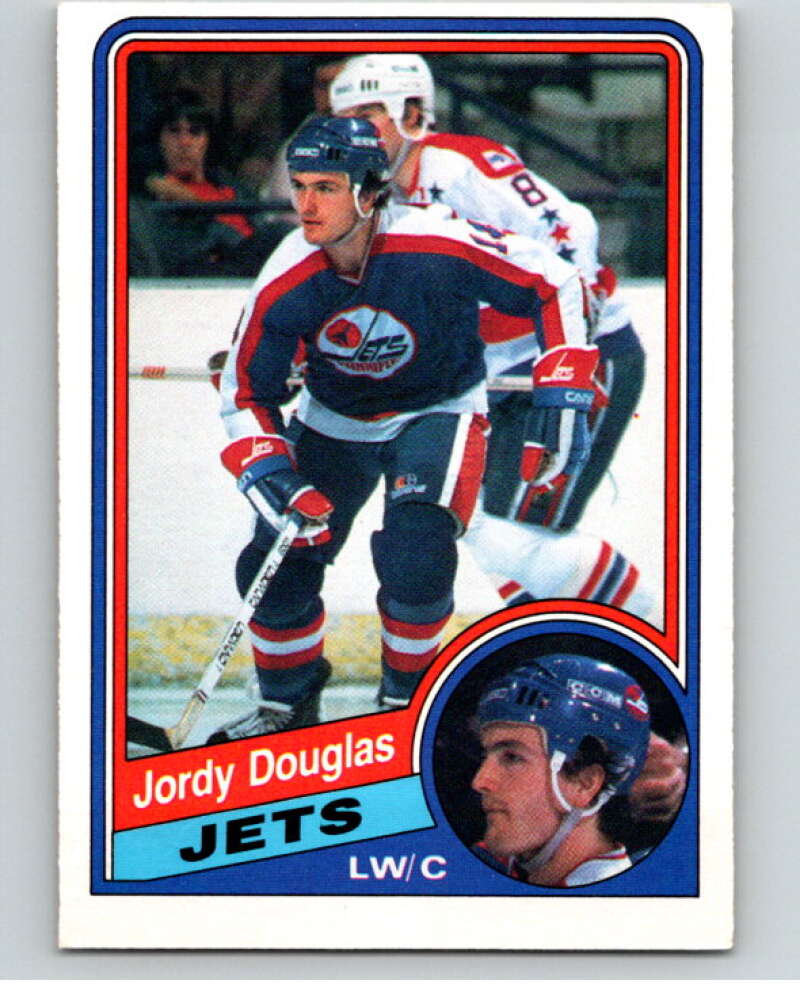 1984-85 O-Pee-Chee #338 Jordy Douglas Winnipeg Jets V64646 Image 1