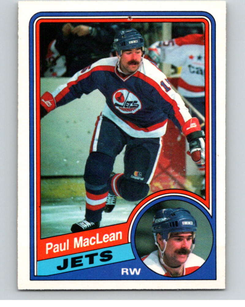 1984-85 O-Pee-Chee #342 Paul MacLean Winnipeg Jets V64658 Image 1
